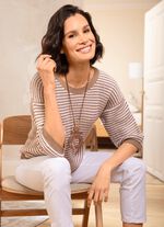 Pullover in Ringeldessin 