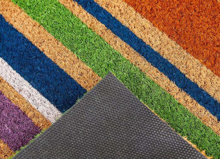 Fussmatte aus echten Kokosfasern 