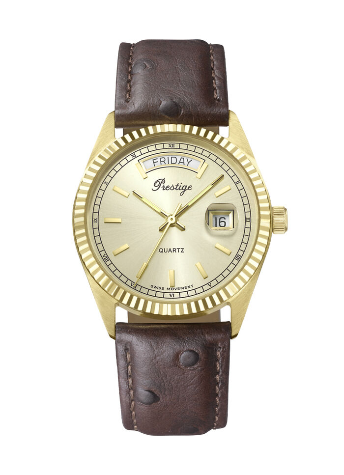 Hochwertige Prestige-Quartz-Herrenuhr 