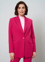 Blazer mit 1-Knopf-Verschluss 
