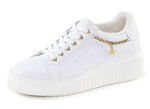 ELENA EDEN, stylische Damen-Sneaker, Weite G, herausnehmbares Fussbett WEISS
