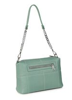 Laurina Tasche aus genarbtem Kalb-Nappaleder MINT