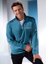 Sweatshirt in 3 Farben PETROL