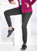 Freizeithose mit Reissverschluss-Taschen in 4 Farben ANTHRAZIT MELIERT