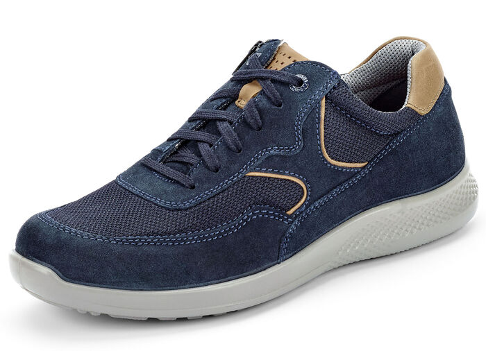 GINO GALANTE Schnürschuh mit praktischem Innenreissverschluss MARINE