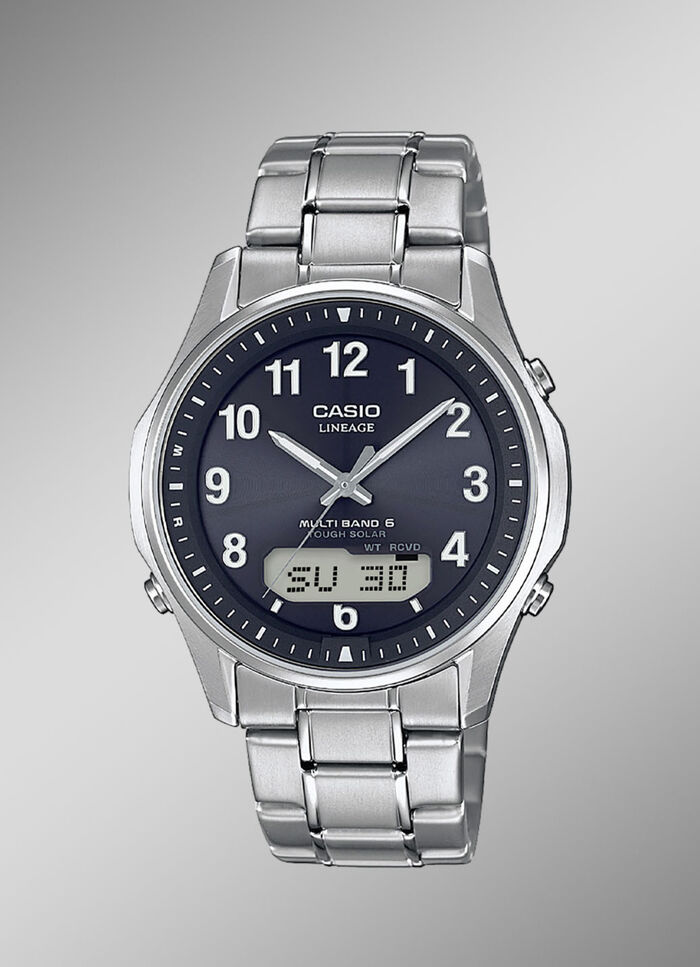 Casio Herrenuhr mit Titanbandgehäuse 