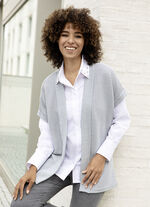 Gilet mit Struktur 