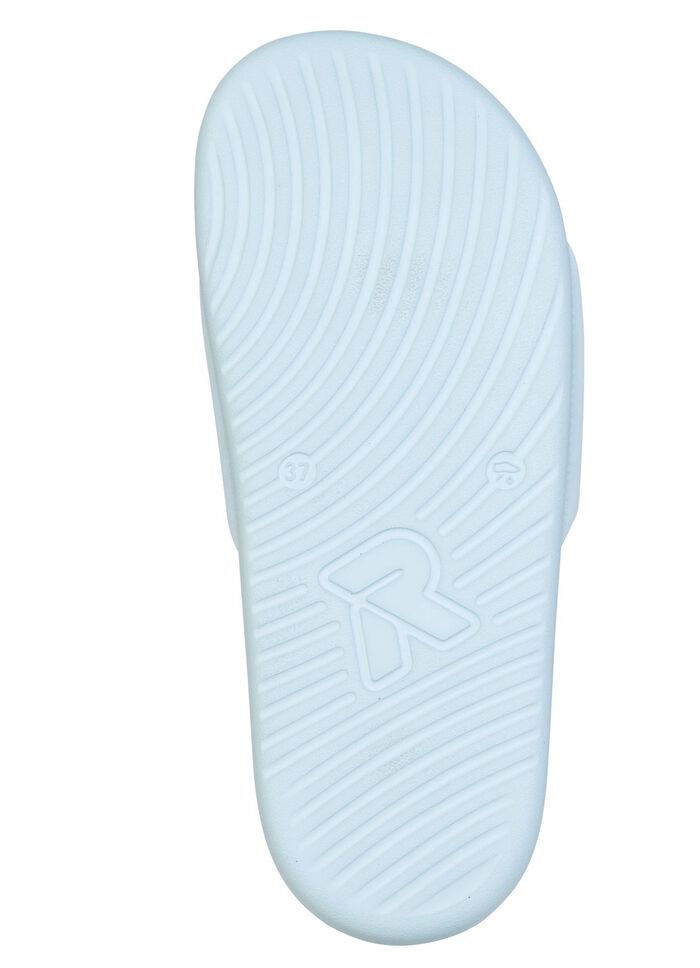 Rieker, leichte Damen-Slides, mit gepolsterter Lederdecksohle 