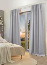 Verdunkelungsschal mit Multifunktionsband GRAU