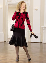 Strickjacke in Feinstrick 