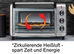 Hei&szlig;luft-Ofen mit 5 Funktionen 