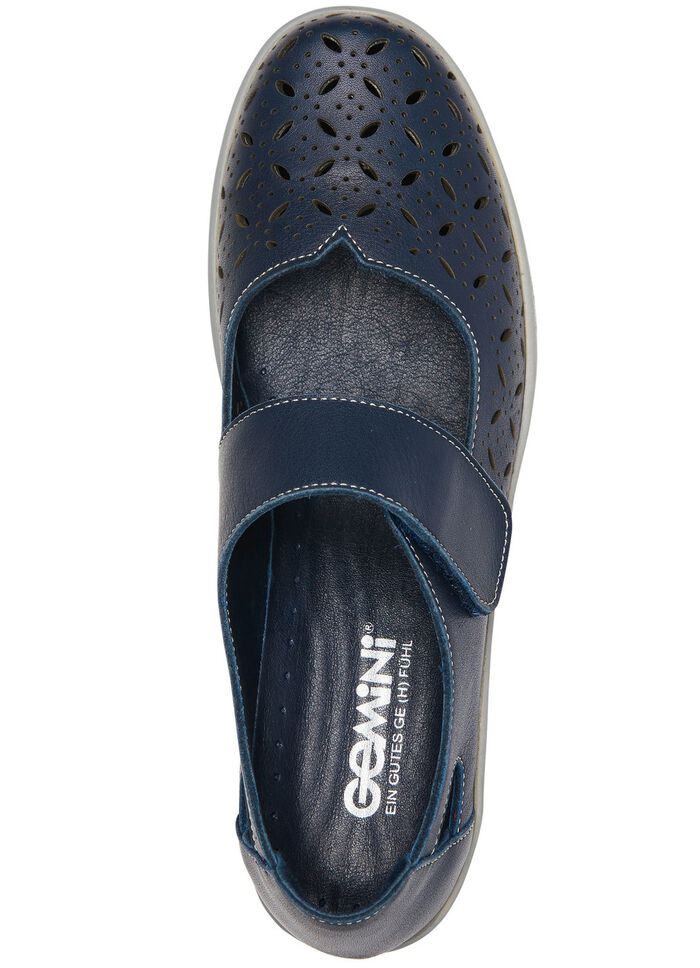 Gemini Slipper aus weichem Rindleder 