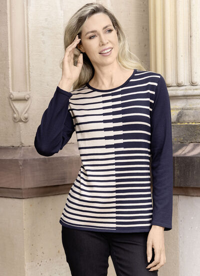 Pullover in Feinstrick 