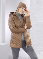 Jacke mit abnehmbarer Kapuze 
