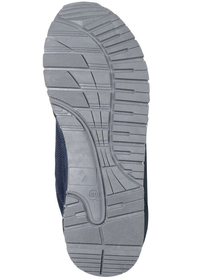 Slipper aus Nubuk- und Textilmaterial MARINE
