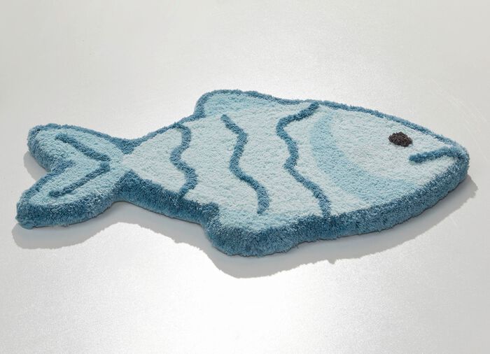 Pflegeleichte Badgarnitur ideal f&uuml;r Allergiker BLAU