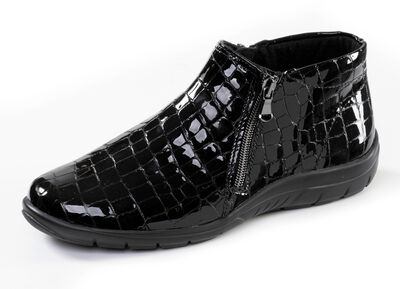 ELENA EDEN, bequeme Damen-Boots, Weite H, mit herausnehmbarem Fussbett 