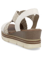 Remonte Sandalette mit Flechtdurchzügen HELLBEIGE-SAND
