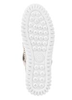 ELENA EDEN Slipper aus Rind-Nappaleder mit braunem Besatz 