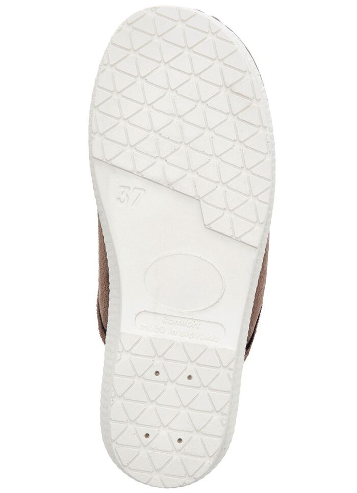 Zweierpack, warme Damen-Hausschuhe, Weite H, mit Wolle 