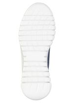 ELENA EDEN, sommerliche Damen-Sneaker, Weite H, mit herausnehmbarem Fussbett JEANS-SILBER