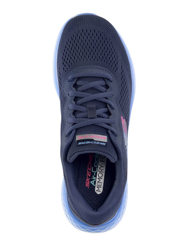SKECHERS, sportliche Damen-Sneaker, aus Meshmaterial DUNKELBLAU