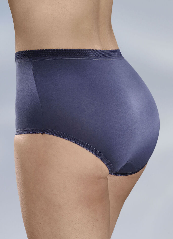 F&uuml;nferpack Slips mit elastischen Abschl&uuml;ssen MARINE