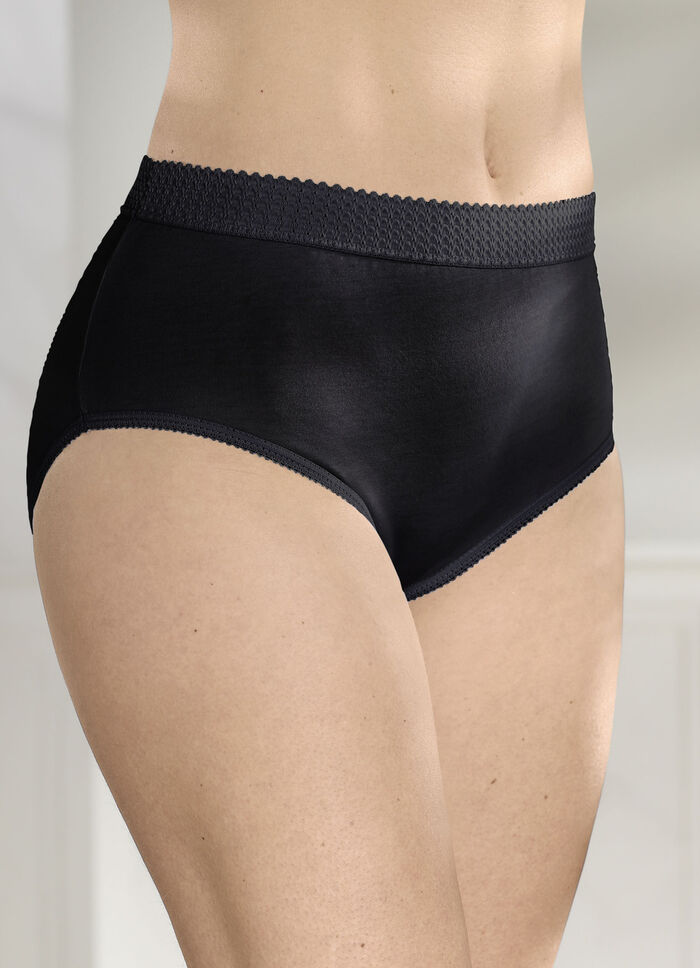 Sechserpack Slips mit elastischen Beinabschlüssen 