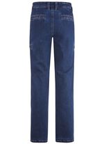 Jeans mit Cargotaschen in 2 Farben JEANSBLAU