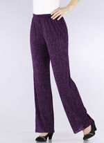 Edel schimmernde Hose BEERE
