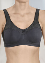 Naturana Zweierpack BH mit doppelt vorgeformten Cups 1X SCHWARZ, 1X WEISS