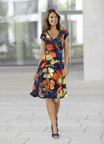 Kleid in angesagter Wickeloptik 