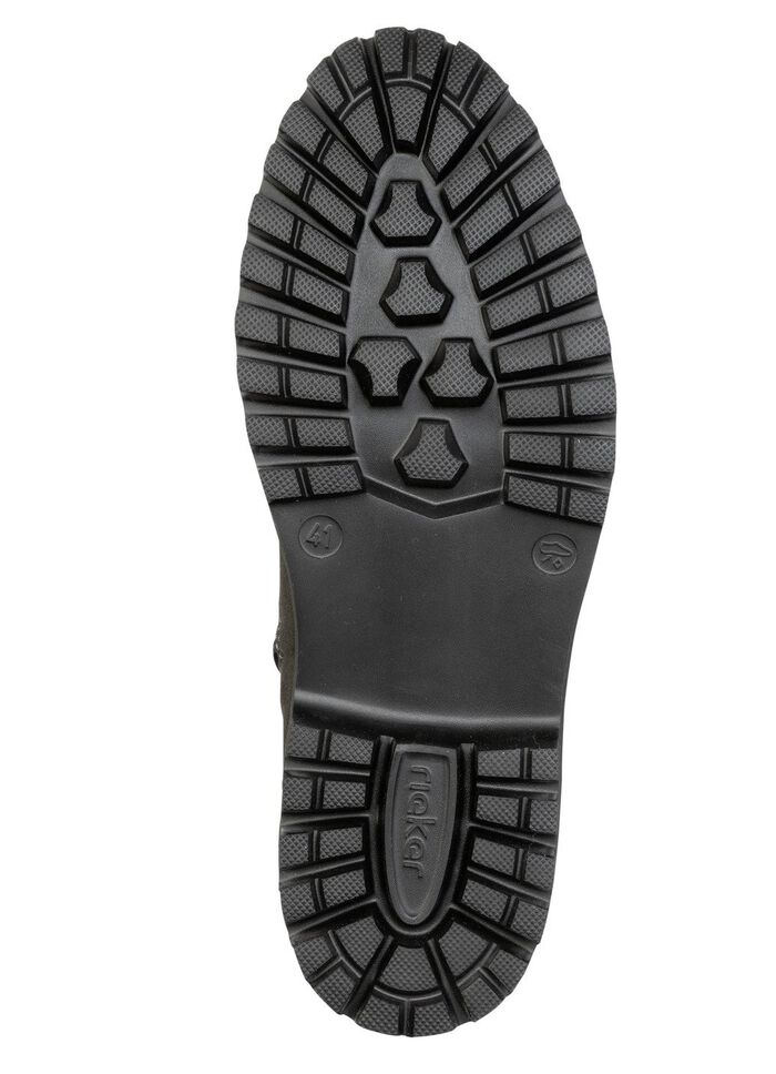 Rieker, gef&uuml;tterte Herren-Boots, Winterschuhe, Weite H, mit Reissverschluss 