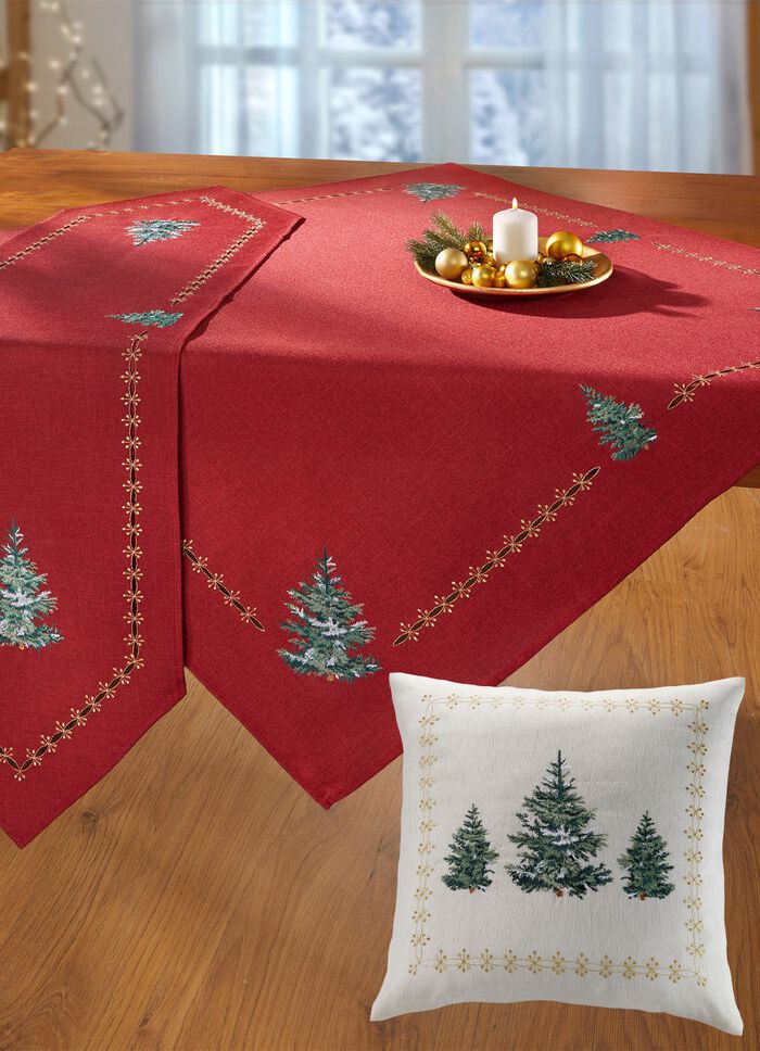 Tisch- und Raumdekoration mit Glitzergarn 