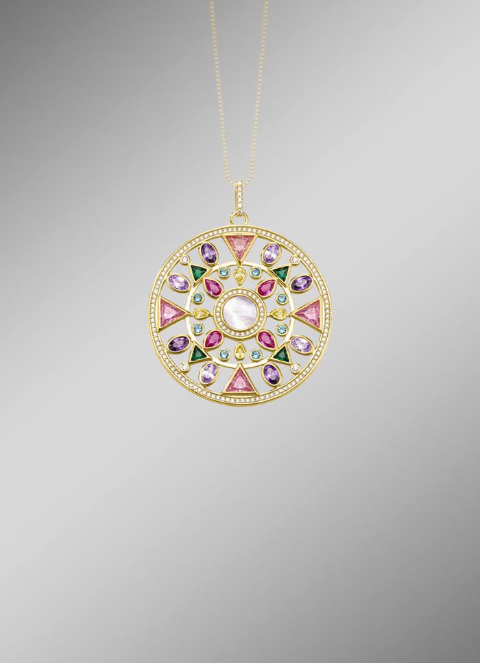 Eleganter Anh&auml;nger mit echt Abalone-Perlmutt 