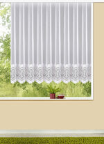 Blumenfenster-Vorhang mit Universalschienenband 