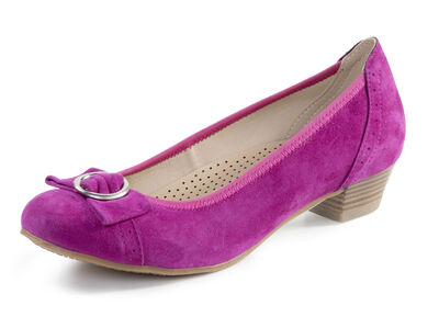 Andrea Conti, schicke Damen-Pumps, mit Gummizug 