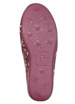 Klassische Damen-Hausschuhe, mit Gummizug 