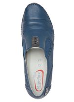 ELENA EDEN, stilvolle Damen-Pumps, Weite G, mit herausnehmbares Fussbett BLAU