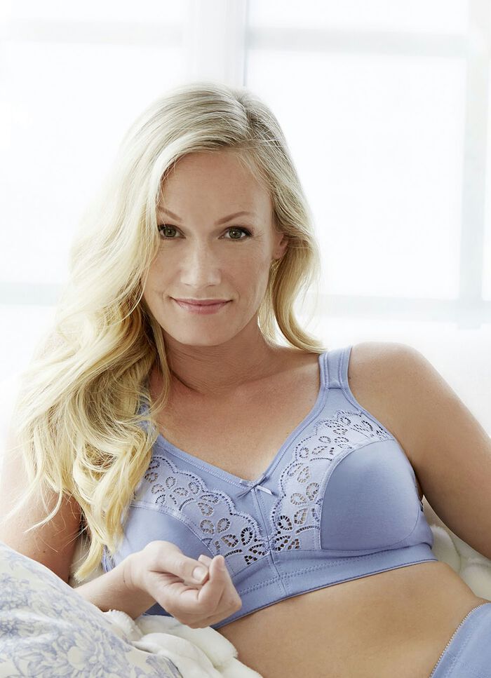 Swegmark of Sweden BH mit BIO-Baumwolle AZURBLAU