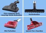 Bodenstaubsauger mit Zyklon-Technologie 