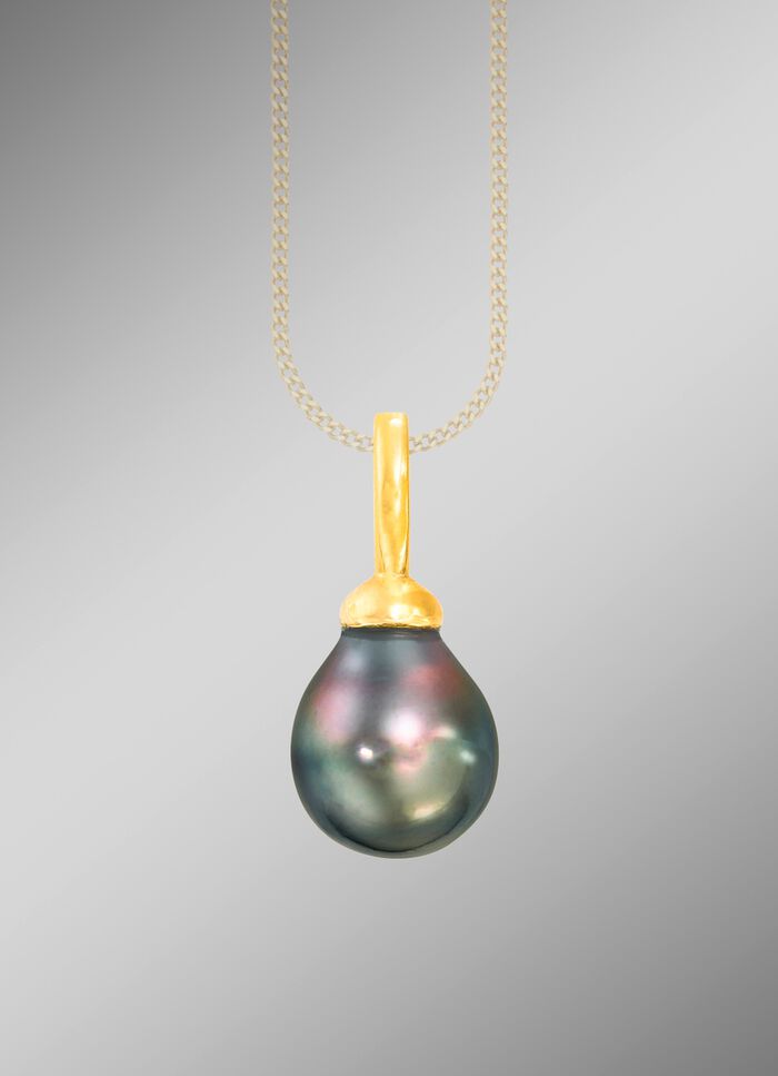 Dekorativer Anh&auml;nger mit Tahiti-Zuchtperle 