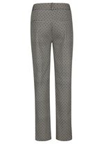 Hose in trendgenauer Dessinierung 