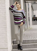 Pullover in Garnmix 