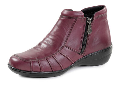 ELENA EDEN, bequeme Damen-Boots, Weite H, mit herausnehmbarem Fussbett 