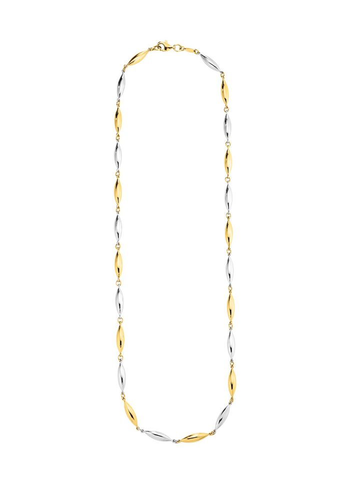 Hochwertige Halskette in Bicolor 