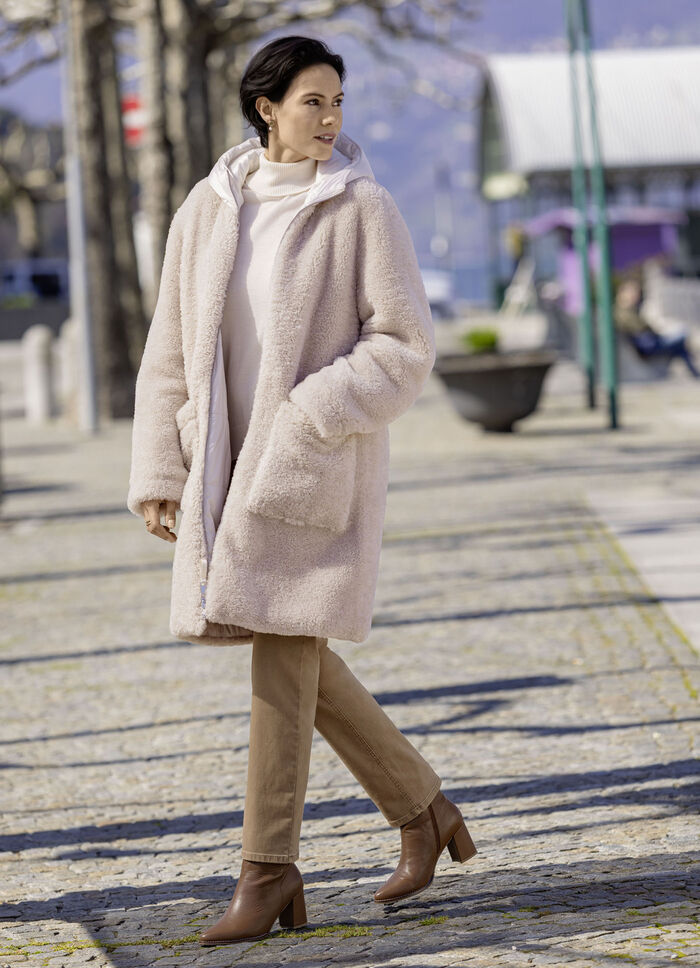 Wende-Kurzmantel im Oversized-Look 