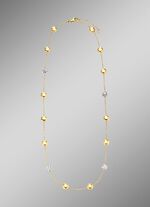 Wundersch&ouml;ne Anker-Halskette in Bicolor 