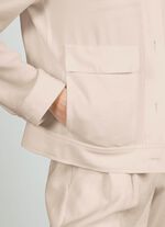 Blazer in Leinen-Optik 