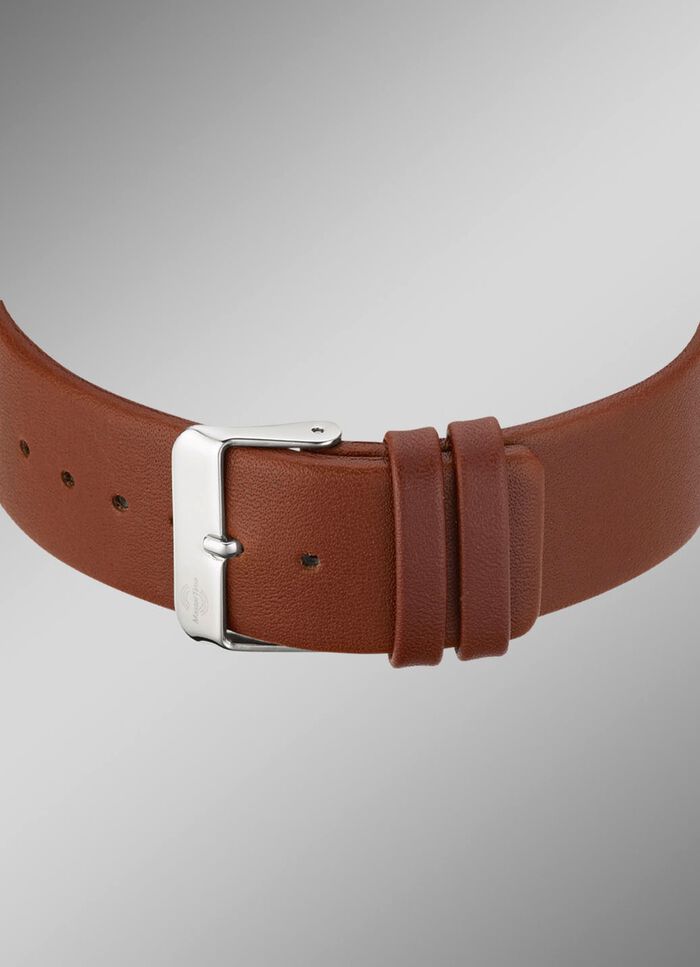 Master Time Funk-Herrenuhr mit Lederarmband 